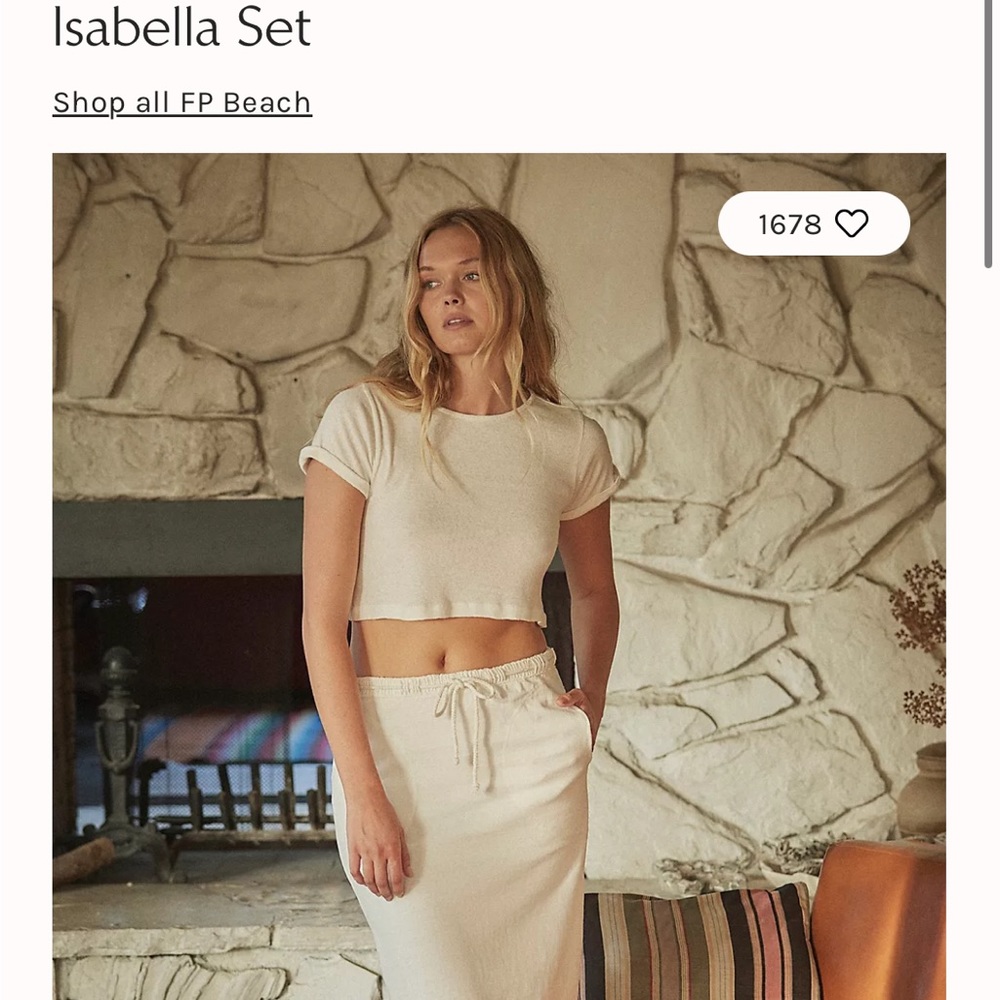 ISO this set in XS :)